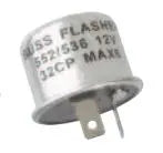 BUSSMANN BP552RP Heavy Duty Flasher, 2-Pole