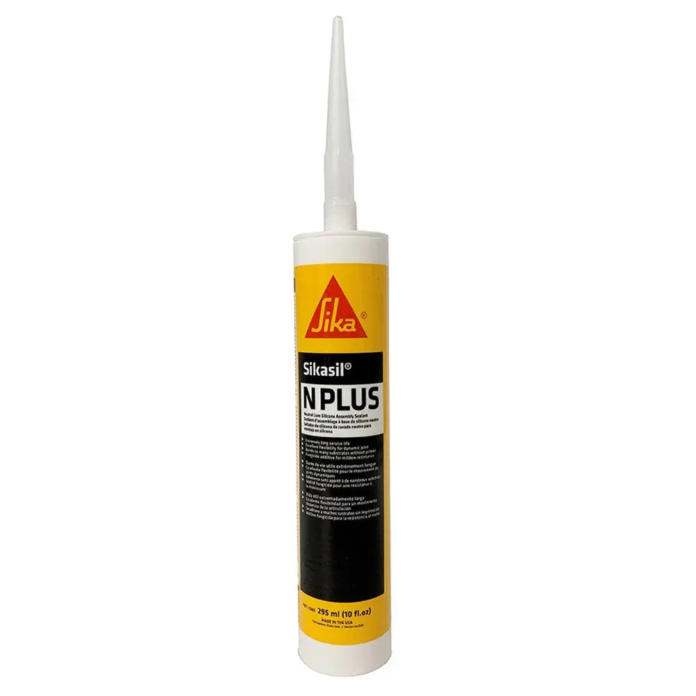 AP Products 017412406 Sikasil N Plus Clear Silicone Sealant - 10 oz Tube
