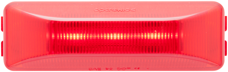 Optronics MCL65RBP LED Clearance and Marker Light, 6-Diode Red