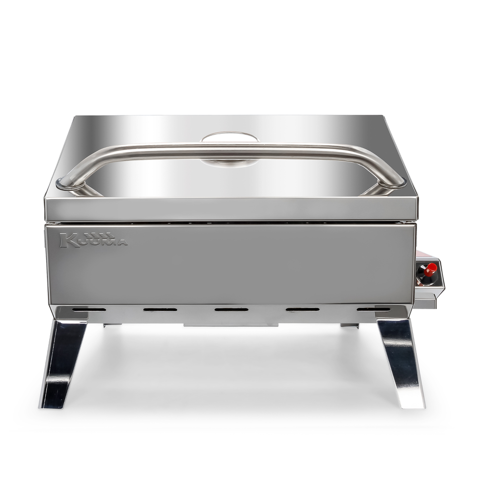 Camco Marine Grill-Stow N Go 216 Elite – Portable Marine Grill for On-the-Go Cooking
