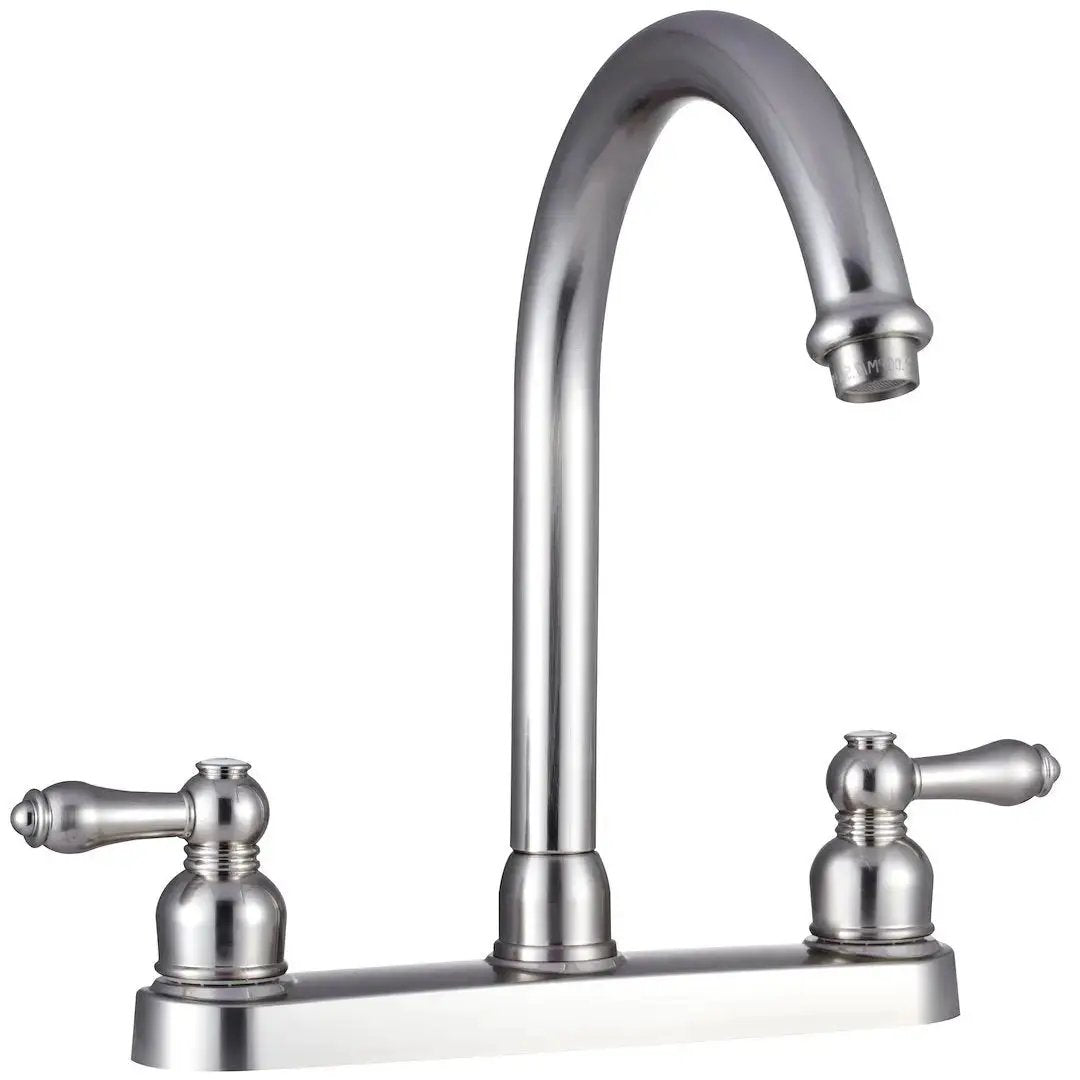 DURA FAUCET DFPK340LSN Non-Metallic Hi-Rise RV Faucet by DURA FAUCET