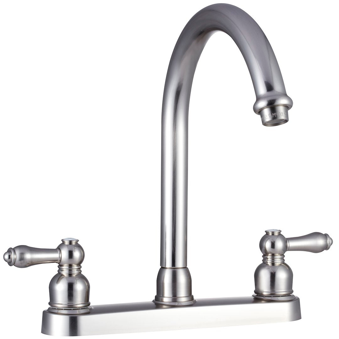 DURA FAUCET DFPK340LSN Non-Metallic Hi-Rise RV Faucet