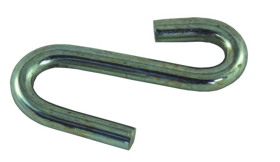 JR Products 3/8 inch S Hook - Durable Metal Hook for Household and Industrial Use