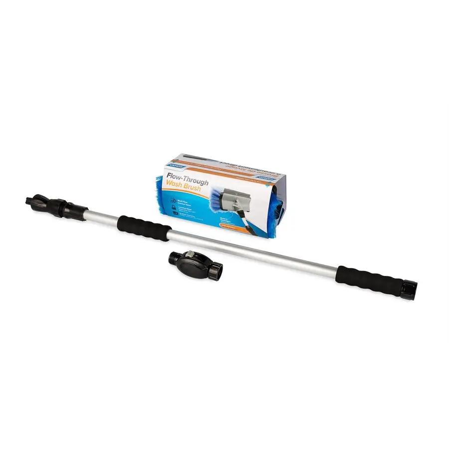 Camco Wash Brush with Adjustable Handle - Model 43633 for Versatile Cleaning by CAMCO