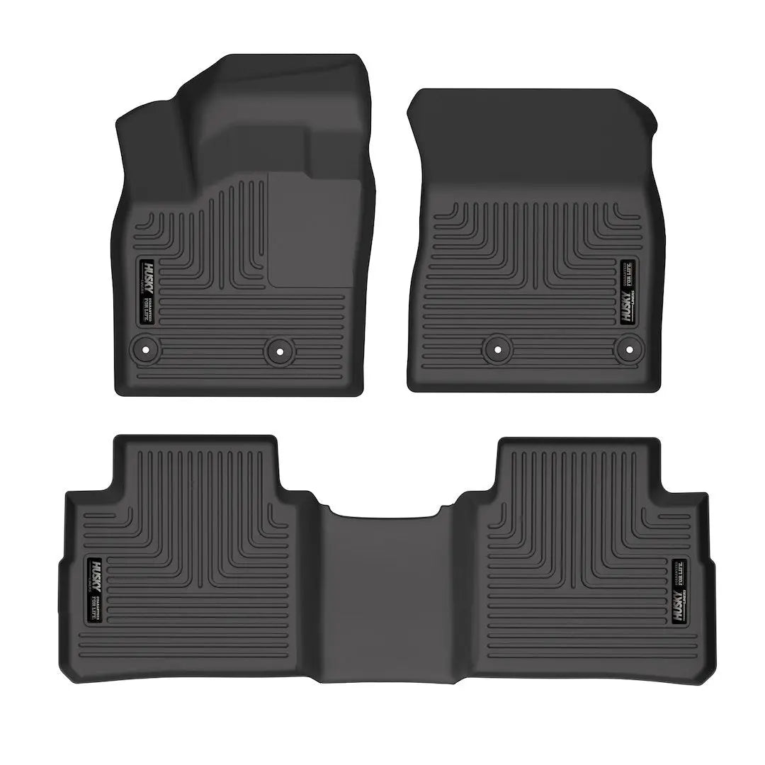 HUSKYLINER 95081 Front & Second Seat Floor Mats for 2021 Nissan Rogue
