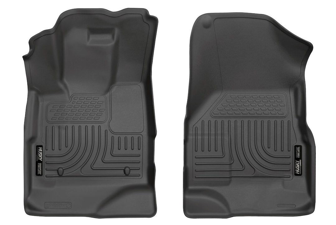 HuskyLinQer WB Front Floor Liner for 2012-2016 Chevrolet Equinox and GMC Terrain