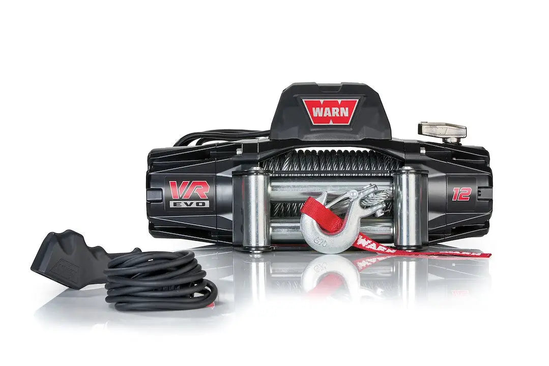 WARN Industries VR EVO 12 Winch - Reliable Off-Road Recovery Solution