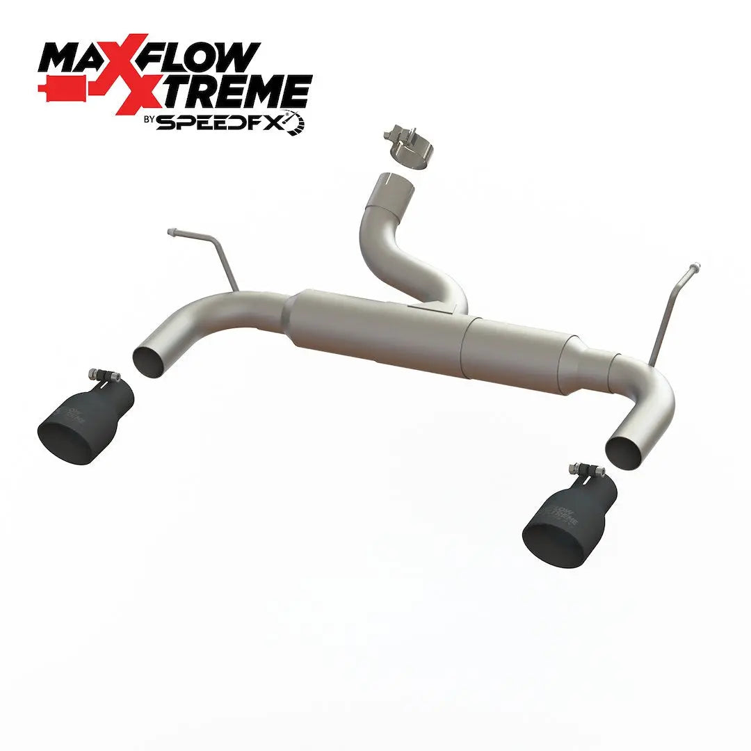 SpeedFX Axle-Back Exhaust System for Jeep Wrangler JK – Part #50600