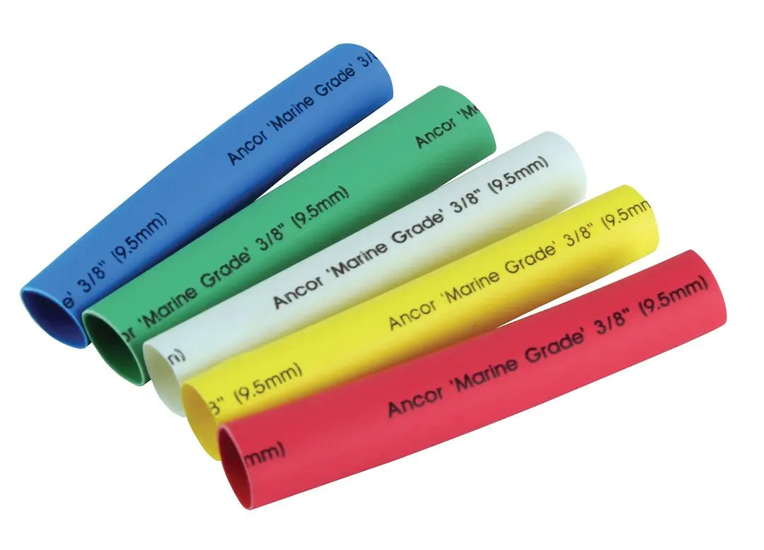 ANCOR 3/8 inch x 3 foot Assorted Black, Gray, Red, White, Yellow Cable Ties (Part #304503)
