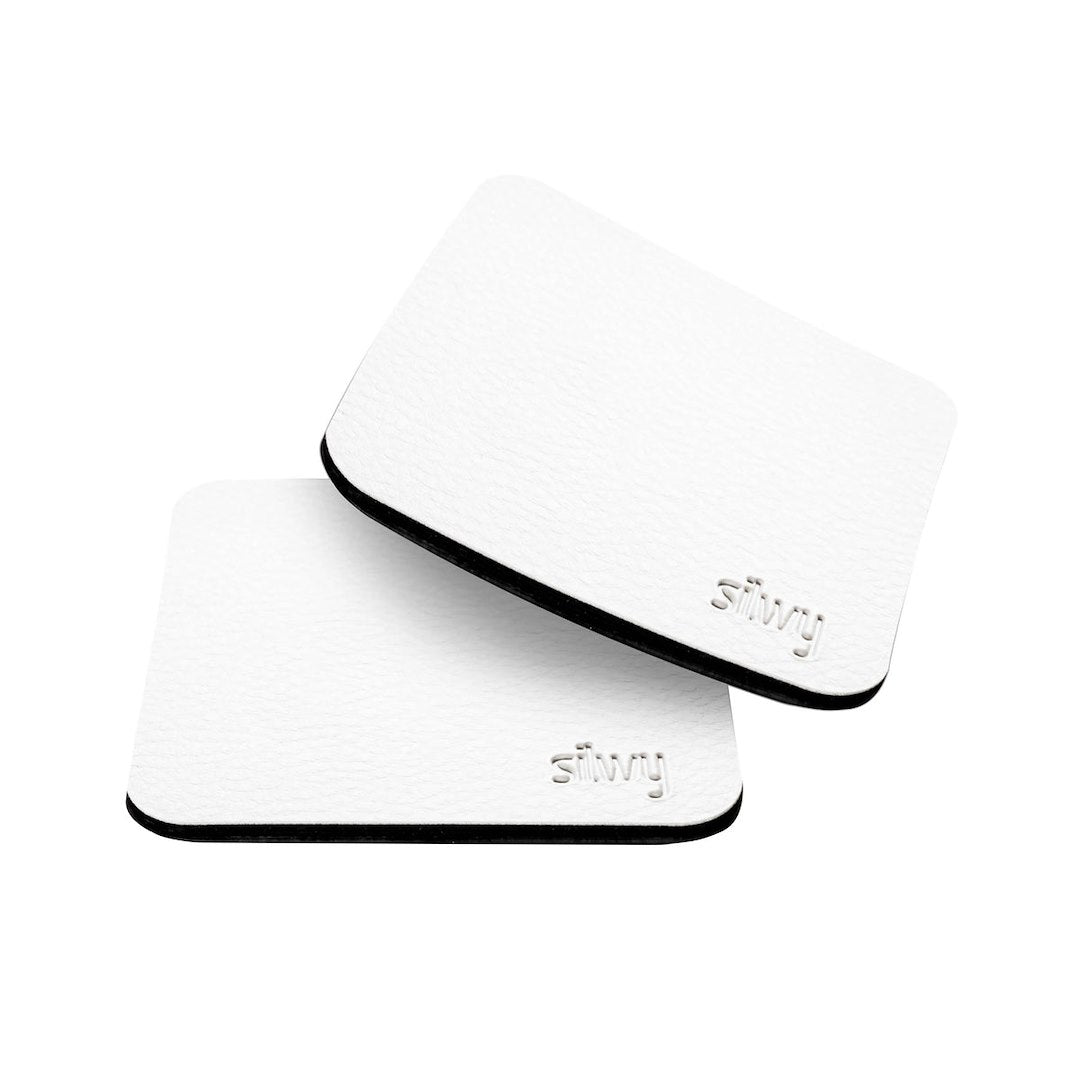 SILWY MAGNET U000QUW2 Metal Nano-Gel Pads (Square) White for Precision Applications