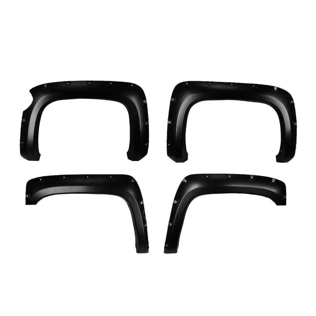 TrailFX TFC3003S Pocket Style Flare Smooth Set of 4 for Chevrolet Silverado 1500