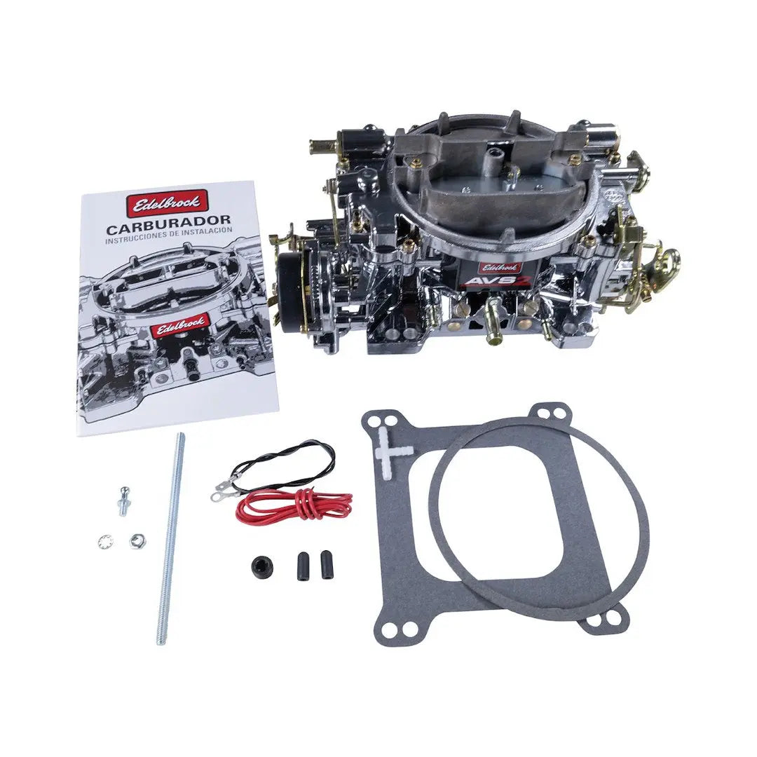 Edelbrock 1901CP AVS2 Annular Booster Carburetor – 500 CFM