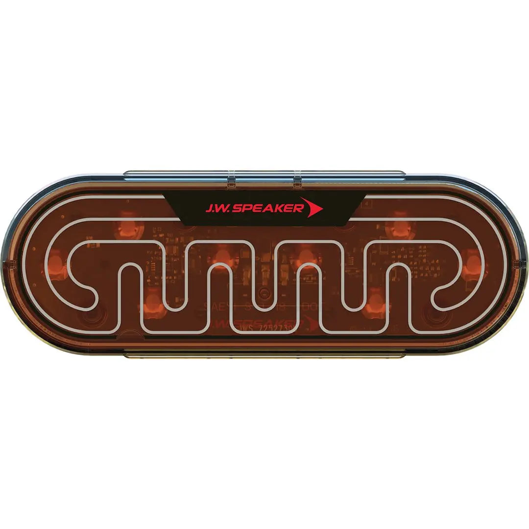 JW Speaker 0346791 12V/24V Side Marker Light with Oval DOT Certification
