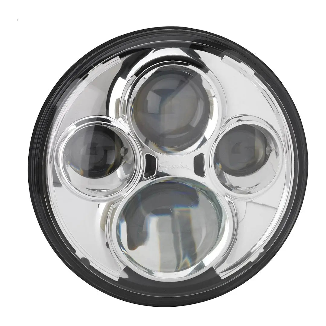 JW Speaker 8710-12/24V ADR High Beam Chrome Headlight