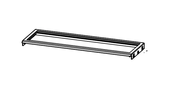 DAVE CARTER NR640174 Rear Slide Out Shelf Glass - Durable and Easy to Install by DAVE CARTER