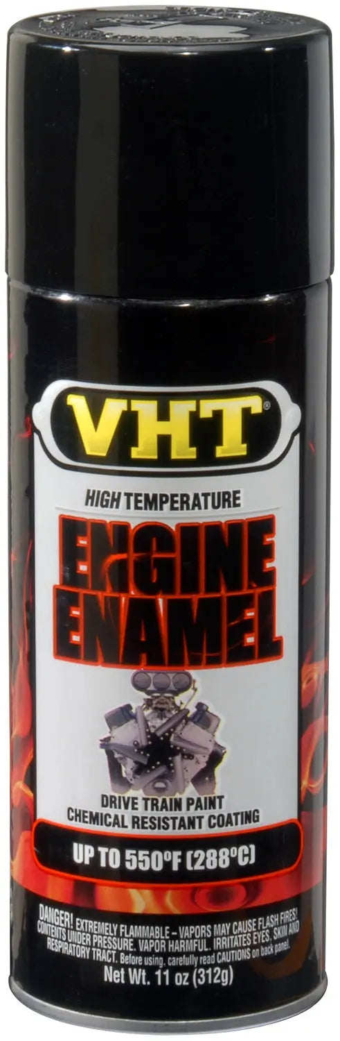 VHT Black Engine Enamel Gloss - Part SP124