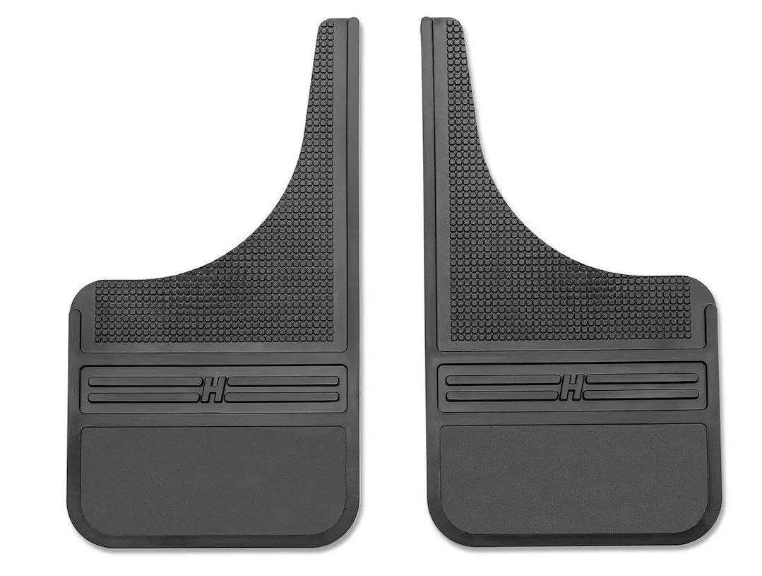 HUSKYLINER Rubber Front Mud Flaps - 12 Inches Wide, No Weight