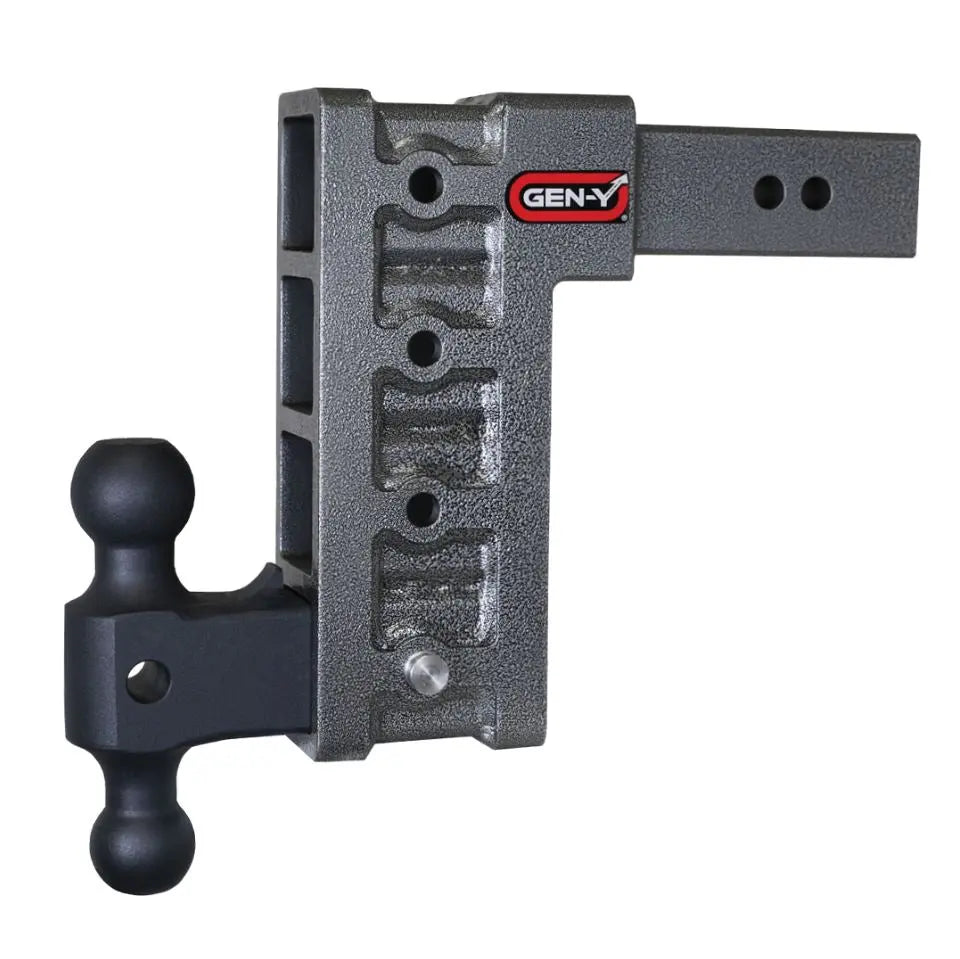 GEN-Y HITCH Mega-Duty 2.5-Inch Shank with 9-Inch Drop, 3,000 lbs Tongue Weight Capacity