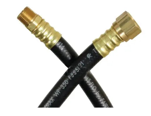 JR Products 0731675 40' 3/8 inch OEM LP Supply Hose - Standard Length