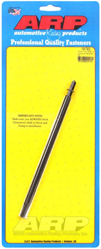 ARP Oil Pump Drive Shaft Kit - Part Number 1547902