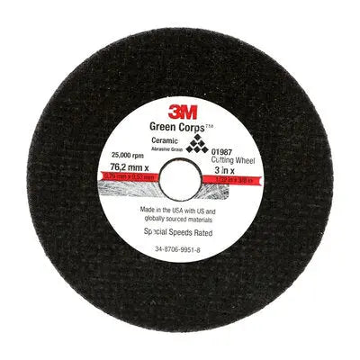 3M Cut-Off Wheel Part 01987 – High-Performance Abrasive Disc for Heavy-Duty Cutting