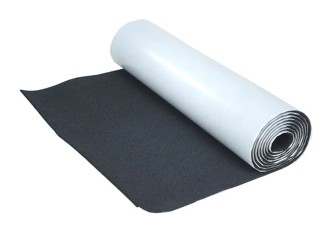 HUSHMAT 22410 Soundproofing Roll – 24 ft x 10 ft, 1/4 inch Thickness for Automotive & Industrial Applications