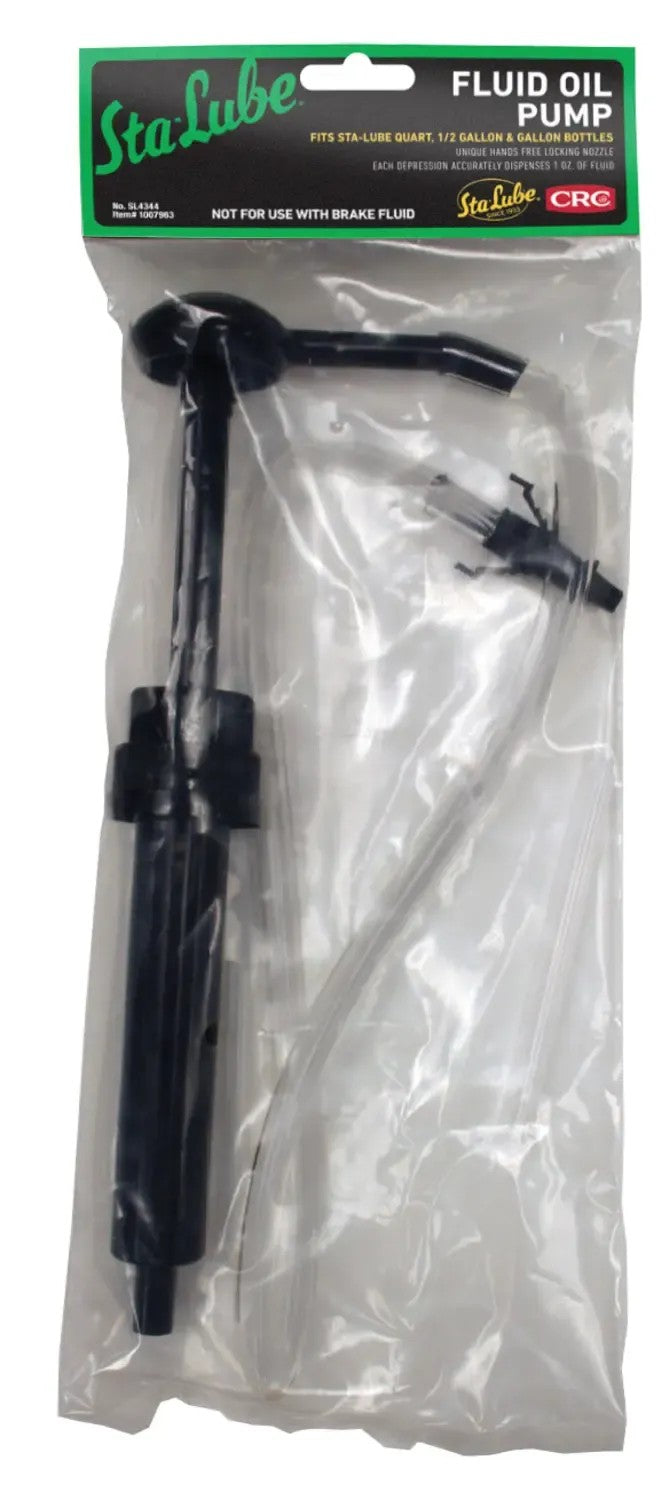 CRC STA-LUBE Fluid Oil Pump Part Number SL4344 – Reliable Lubrication for Machinery