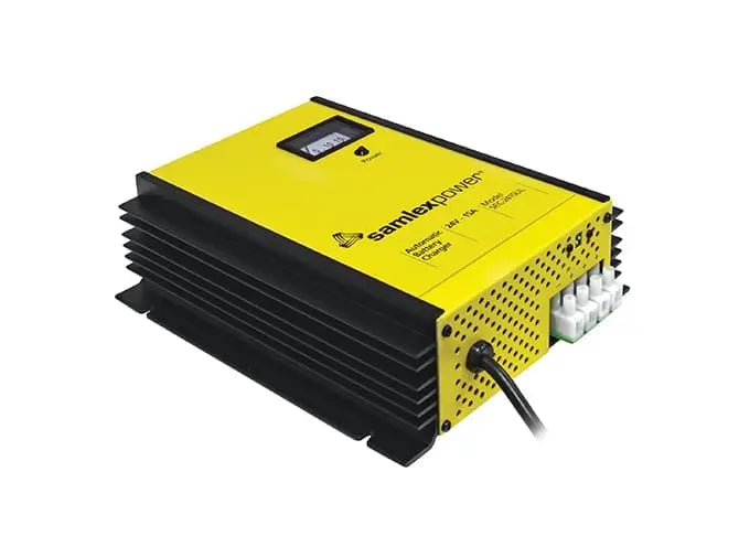 Samlex Amer SEC-2415UL Battery Charger – Compact 15A, 12V DC for Reliable Power Management