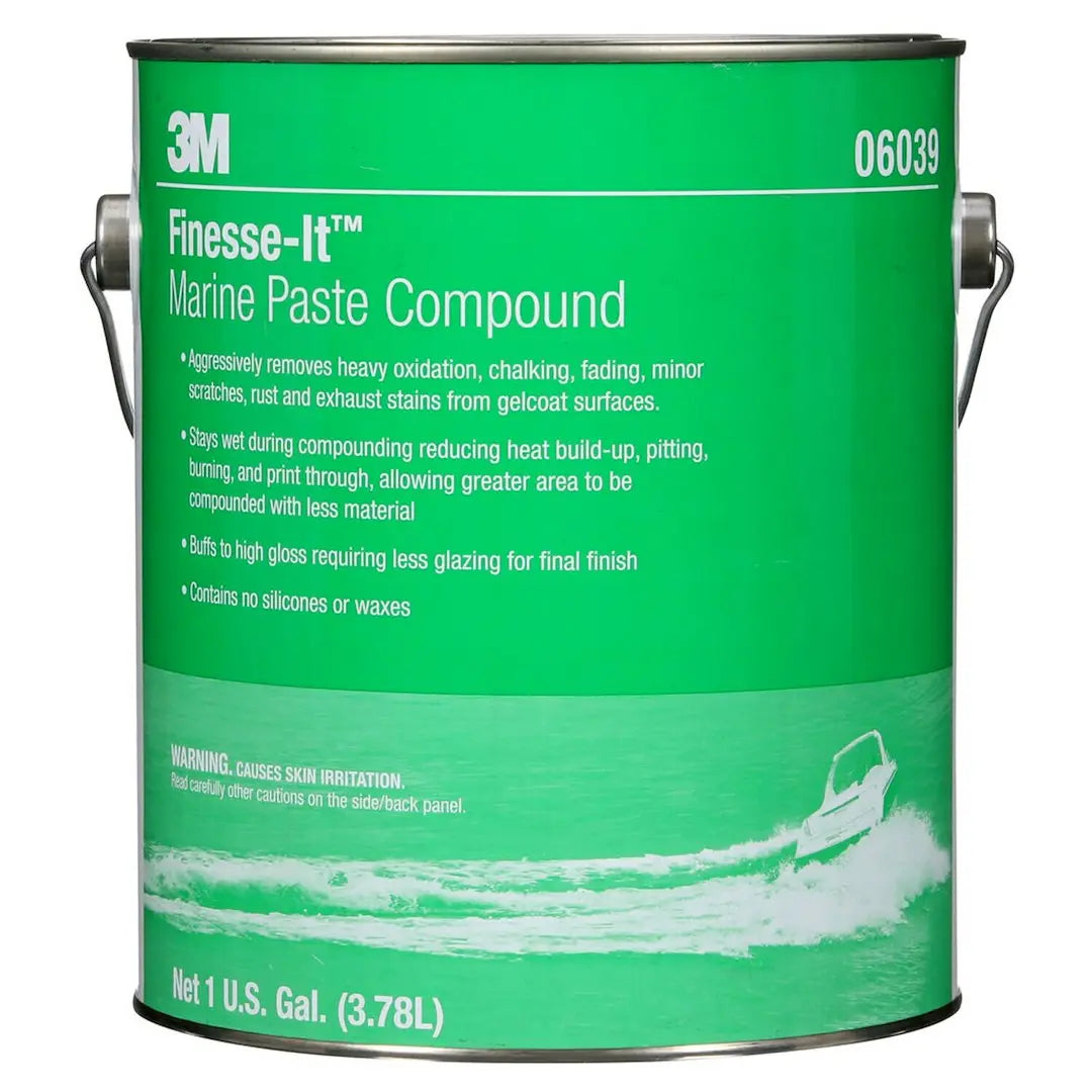 3M PN060393M Finesse Marine Paste Compound for Smooth Finishing