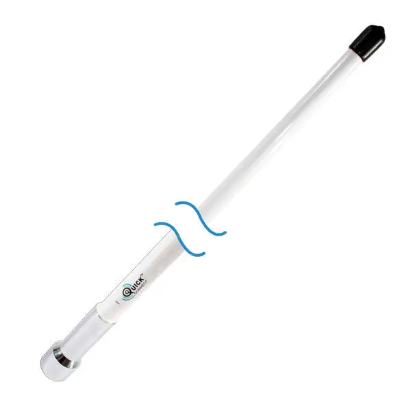 Shakespeare QC4 4' 3DB QuickConnect VHF Antenna with Chrome Finish