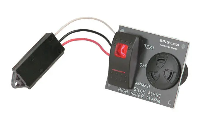 Johnson Pump BilgeAlert Hi Water Alarm with Mirius for 12V Systems