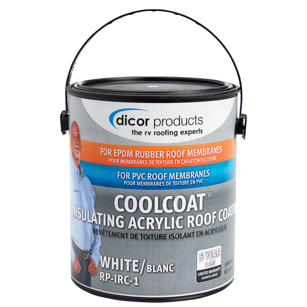 DICOR CORP RPIRC1 1-Gallon Coolcoat Insulation Coating