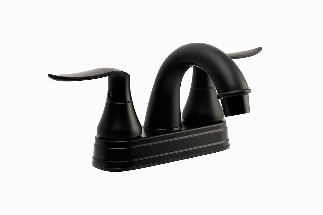 DURA FAUCET FPL620LHMB Elegant Arc Spout RV Lavatory Faucet