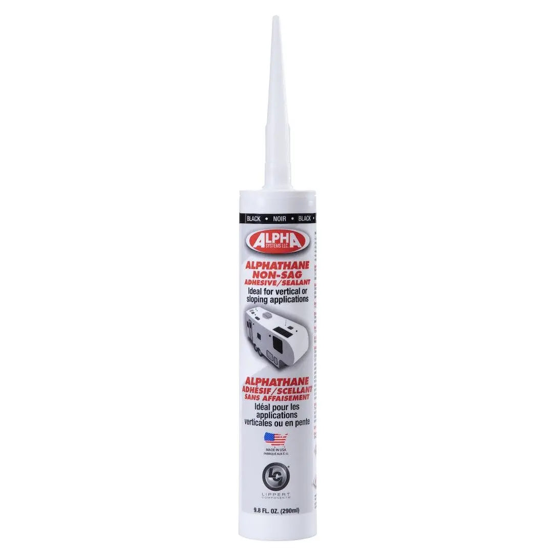 Lippert Components 862163 5160 Black Alphathane Non-Sag Seam Tape
