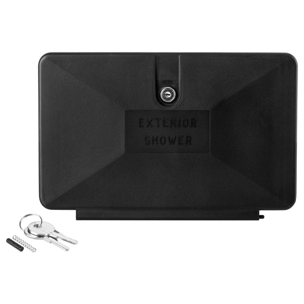 DURA FAUCET DFSA170DBK RV Exterior Shower Box Door