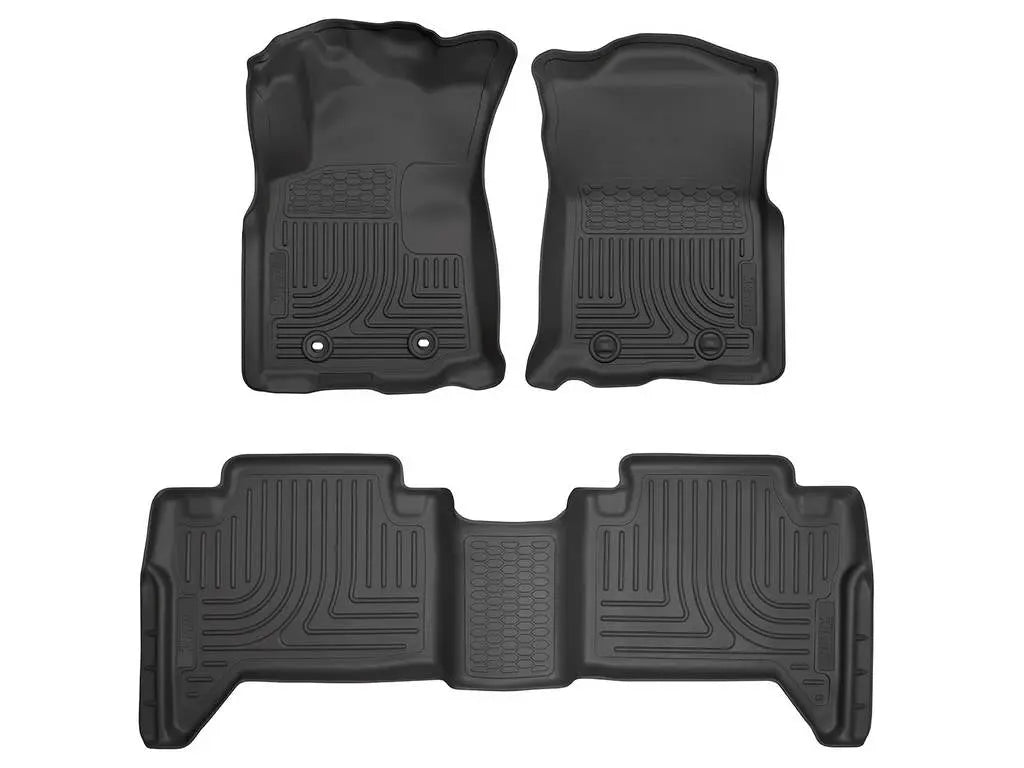 HUSKYLINER WB Front & Second Seat Floor Liner – Durable Vehicle Floor Protection
