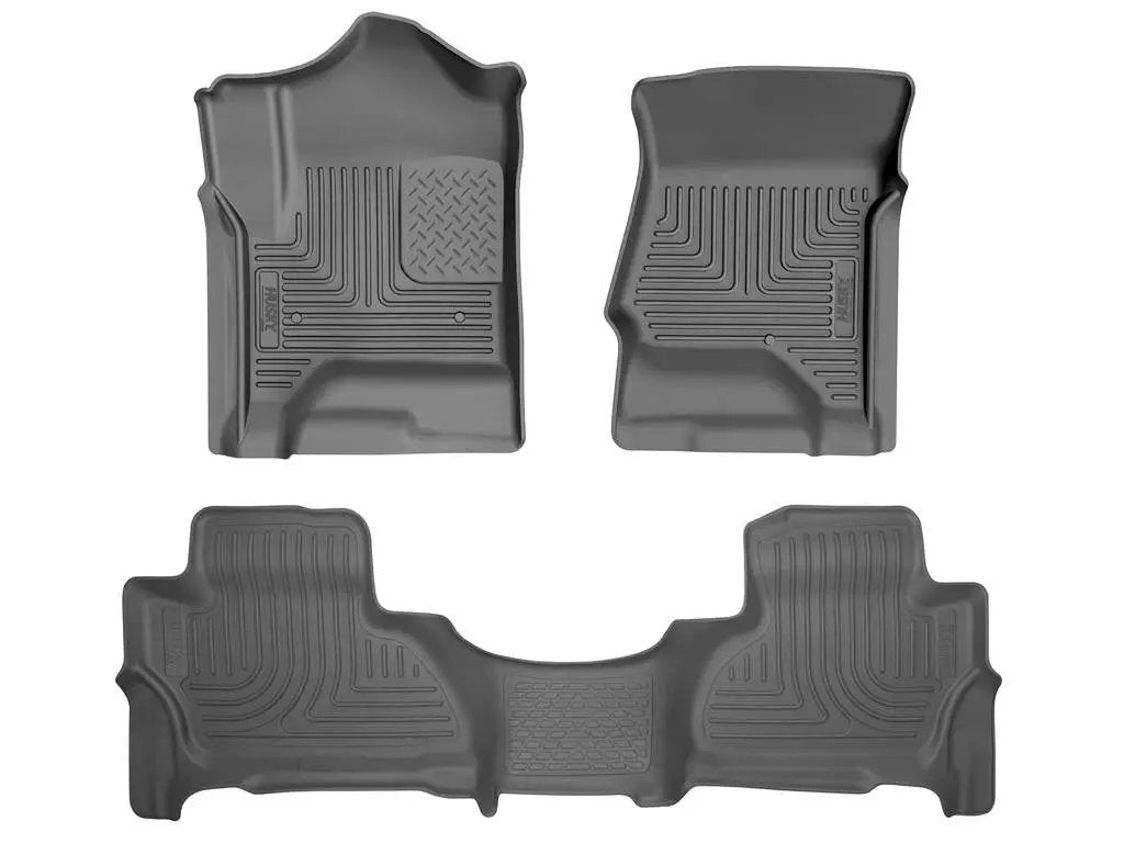 Huskyliner WB Front & Second Seat Floor Liner (Part #93551) by HUSKYLINER