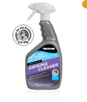 Dave Carter 50557 Awning Cleaner Bi-Ling, 32 oz - Effective Outdoor Fabric and Surface Cleaner