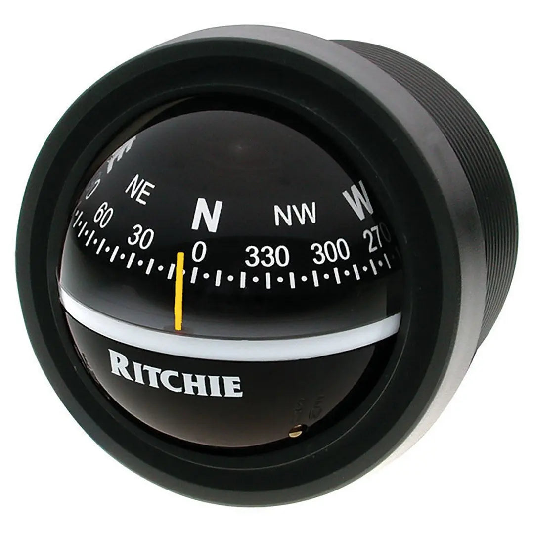Ritchie Navi Compass Dash Mount with 2.75-inch Dial in Black (Part Number V572)