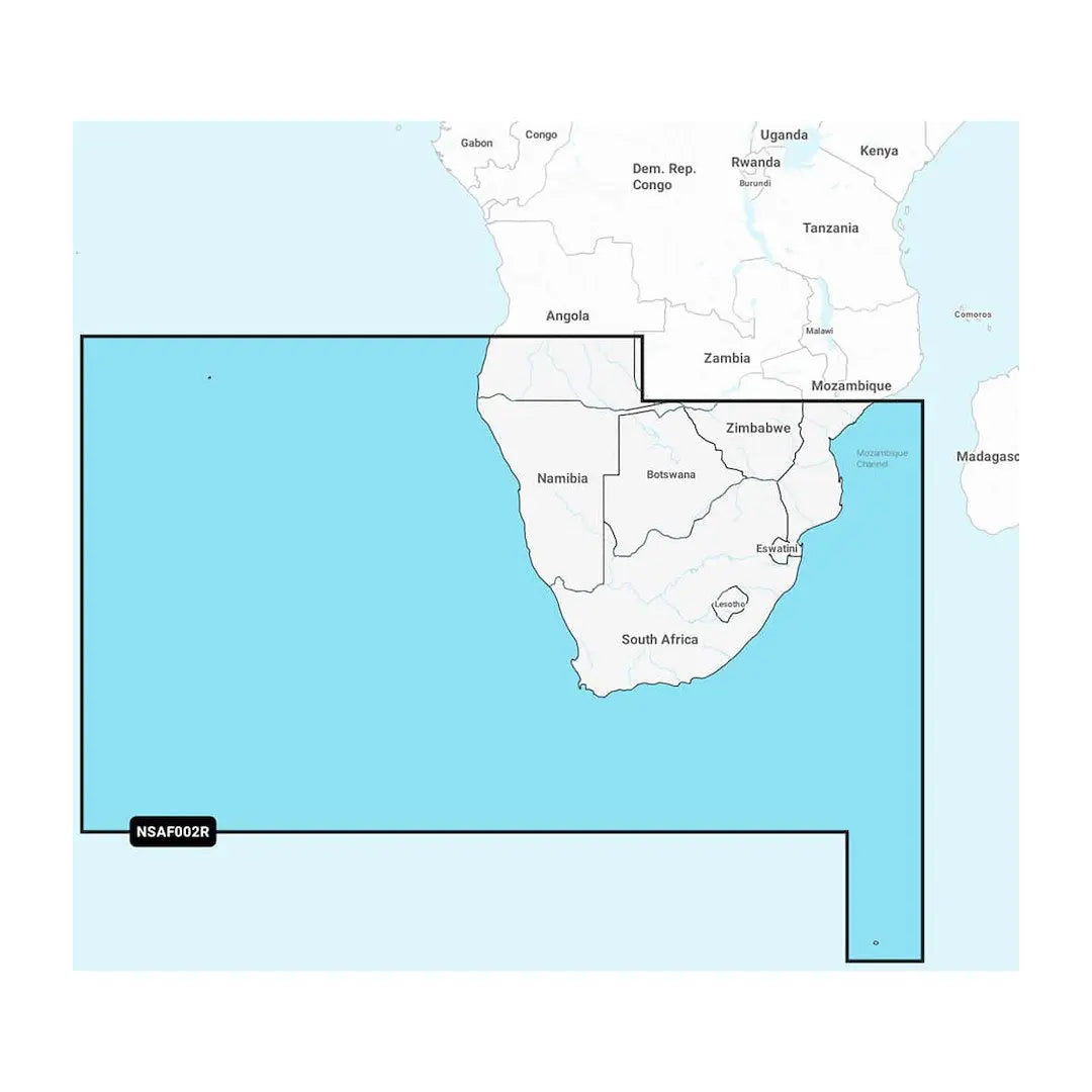 Garmin Carto Africa South with Navionics+ – Reliable Marine Navigation Chart