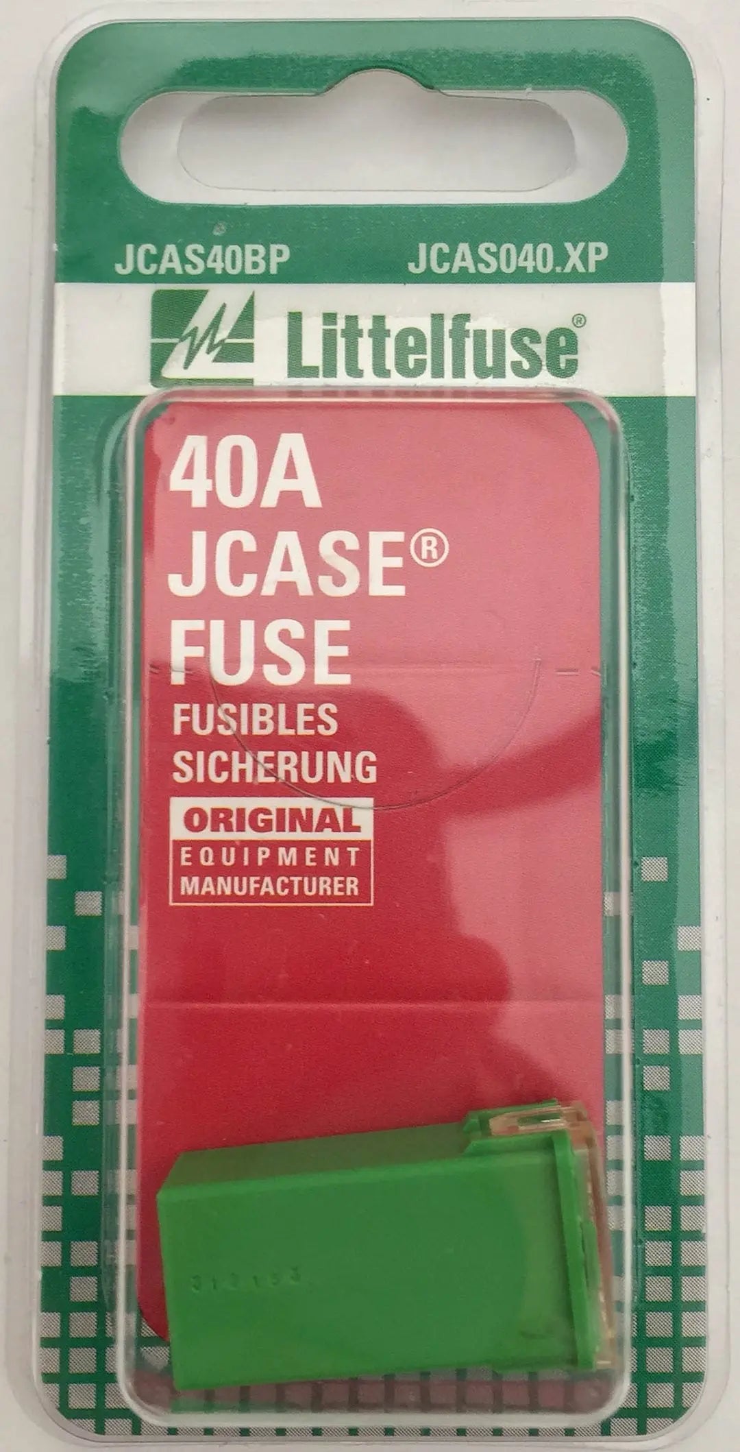 Littelfuse JCASE High Amp Fuse 40A (Part Number JCAS40BP)