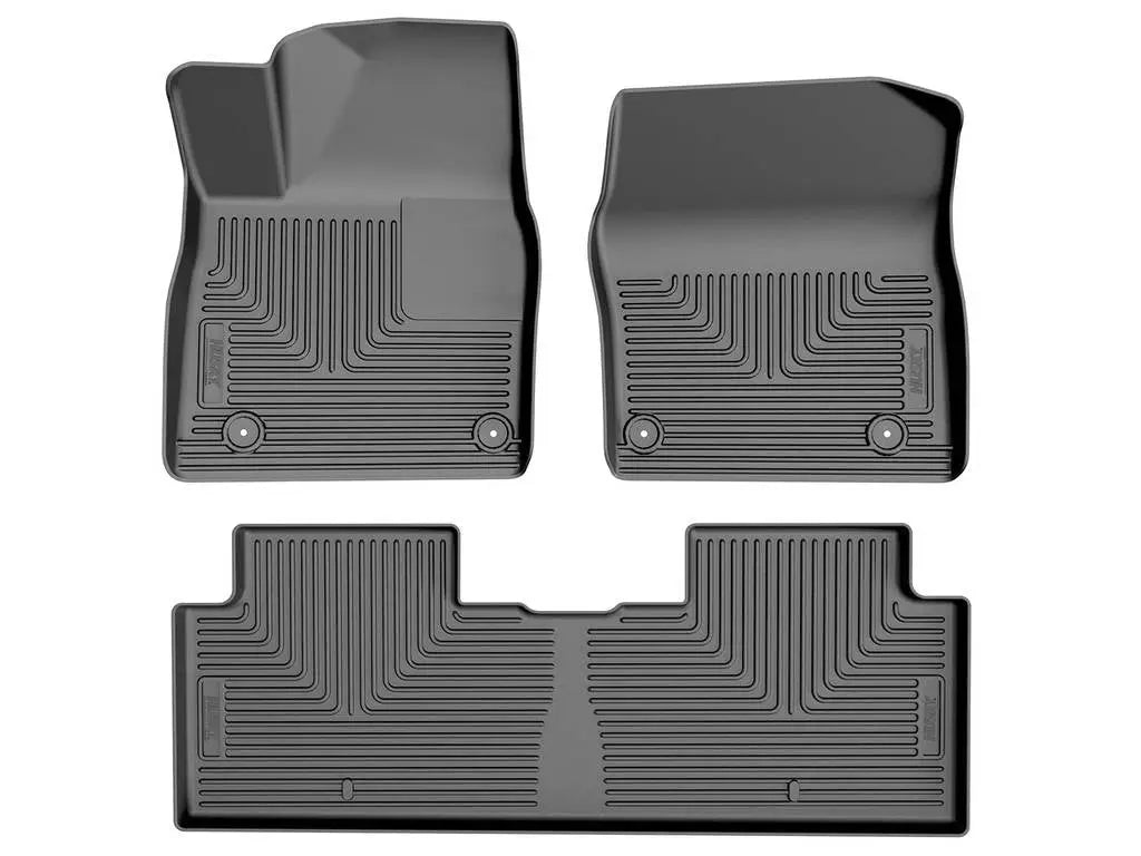 HuskyLiner WB Front & Second Seat Floor Liner for Kia EV6 (2022-2025)