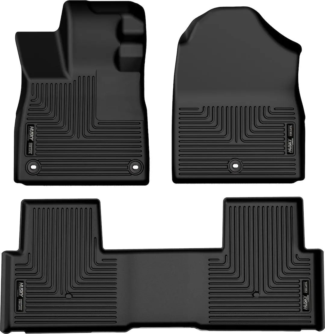 Husky Liners WeatherBeater Floor Liners for Honda Pilot (2023-2026) - Part #95821
