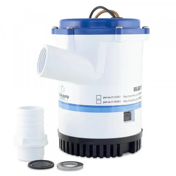 Albin Heavy Duty Bilge Pump 2250 GPH 12V - Reliable Marine Bilge Pump for Boats