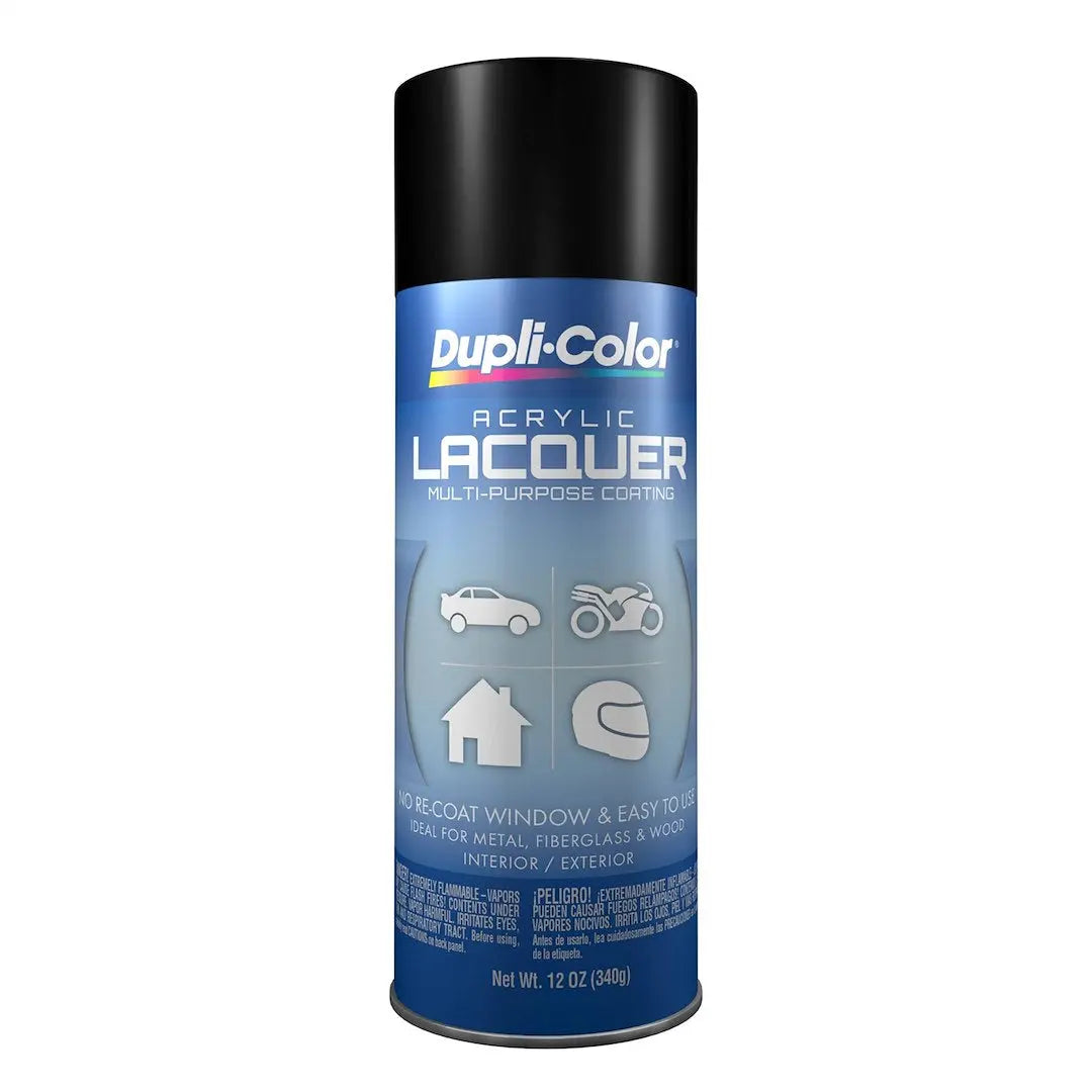 VHT DAL1608 Lacquer Semi-Gloss Black Finish for Automotive Use