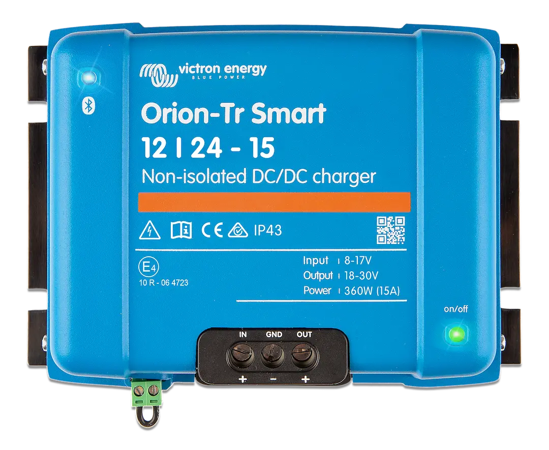 Victron Energy Orion-Tr Smart 12/24-15A Non-Isolated DC-DC Converter (Part #I122436140)