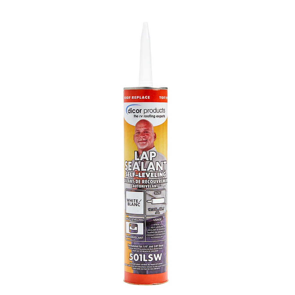 DICOR CORP 501LSW25 25 Tubes Self-Leveling Lap Sealant for Professional Applications