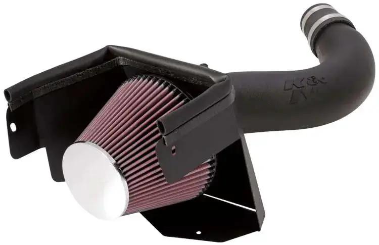K&N FILTER Jeep Wrangler Intake System 2007 - Part Number 571553 by K&N FILTER