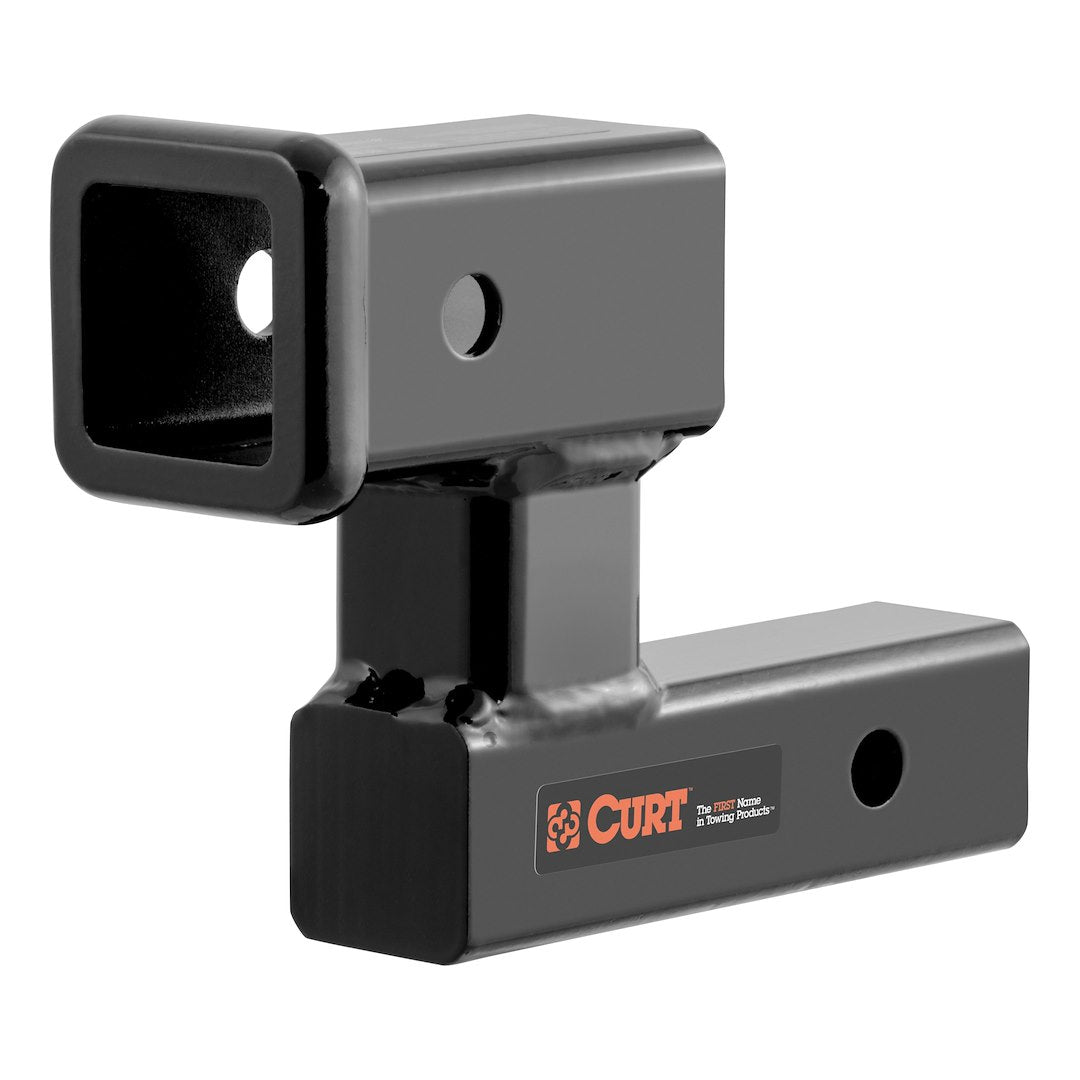 CURT Manufacturing Raised Receiver Adapter Part 45794 for Heavy-Duty Towing