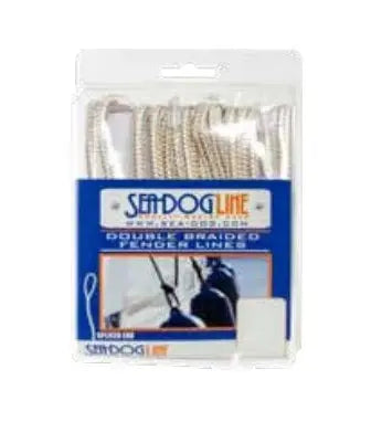 Sea Dog Double Braided Fender Line 1/4 inch - Durable Marine Dock Line